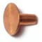Midwest Fastener Solid Rivet, Countersunk Head, .47 in Dia., 3/8 in L, Copper Body, 64 PK 62202 - alternate 1